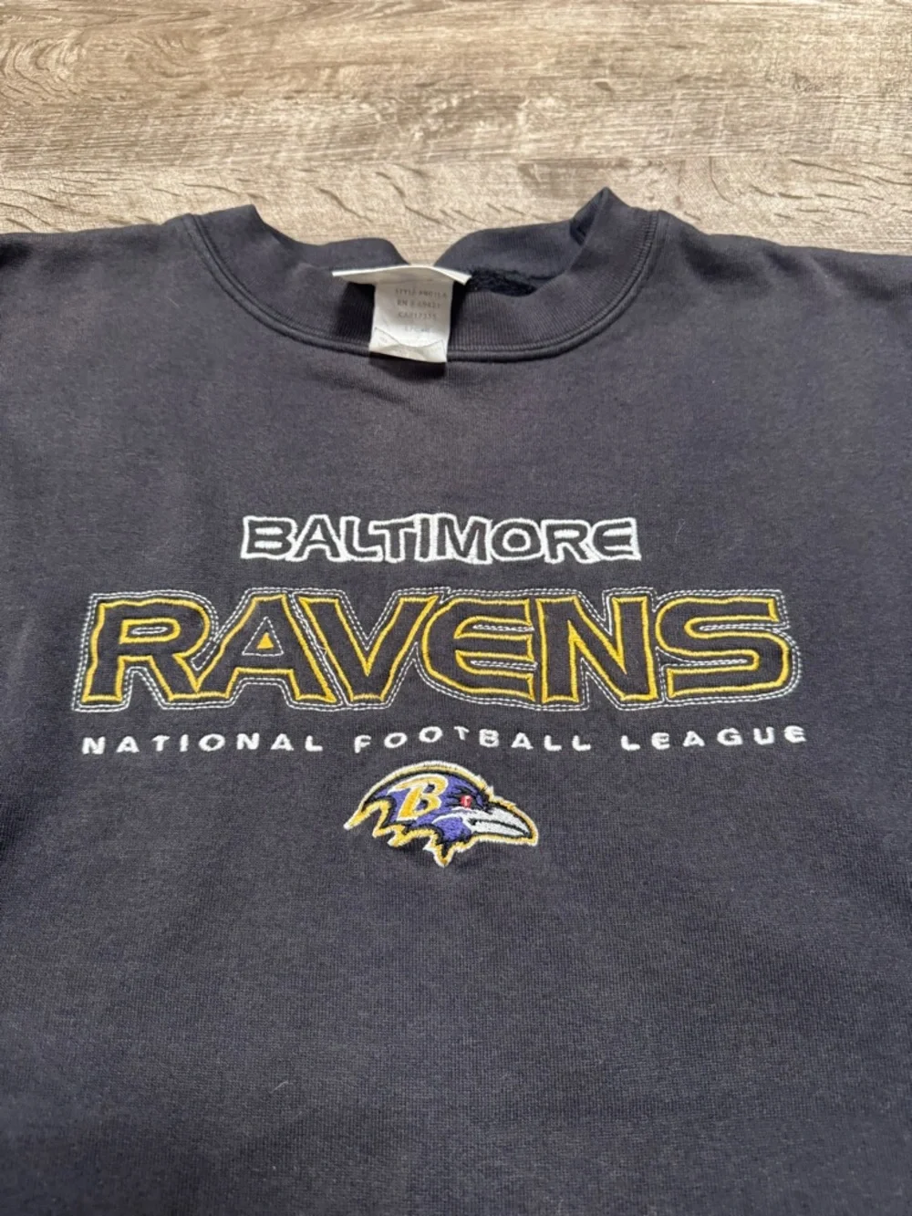 LOGO Athletics Vintage Baltimore Ravens Football Crewneck Size Large